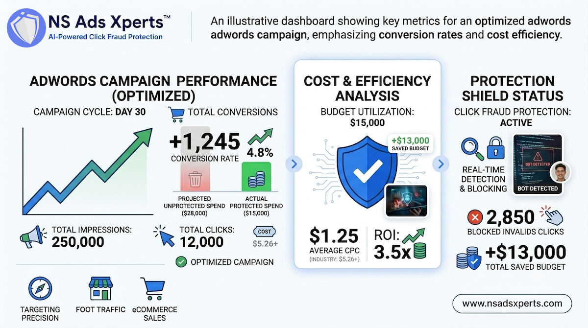 Optimizing Adwords campaigns for higher conversions
